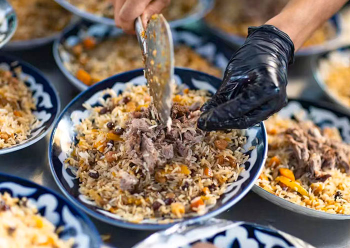 學習製作手抓飯