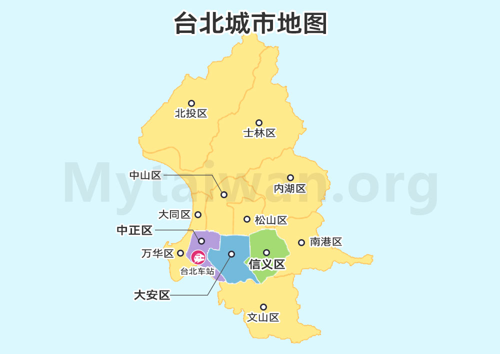 台北市地图 台北市地图